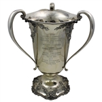 1952 World Championship of Amateur Golf at Tam O'Shanter Sterling Trophy - Won by Stranahan