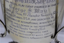 1952 World Championship of Amateur Golf at Tam O'Shanter Sterling Trophy - Won by Stranahan
