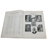 1925 US Amateur at Oakmont Official Program - Bobby Jones 3rd Major Victory