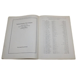 1925 US Amateur at Oakmont Official Program - Bobby Jones 3rd Major Victory