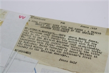 1930 Bobby Jones 'Wins British Amateur at St. Andrews' Completes Grand Slam Wire Photo