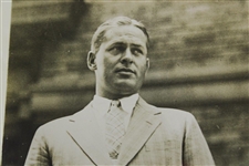 1930 Bobby Jones 'Atlanta Parade in His Honor' After Winning Third Leg of Grand Slam Wire Photo