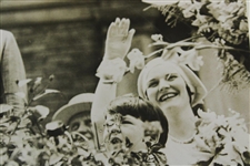 1930 Bobby Jones 'Atlanta Parade in His Honor' After Winning Third Leg of Grand Slam Wire Photo
