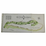 1924 Alister Mackenzie St. Andrews Original Old Course Map