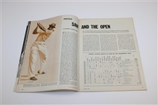 Sam Snead Signed 1956 Sports Illustrated Magazine JSA ALOA