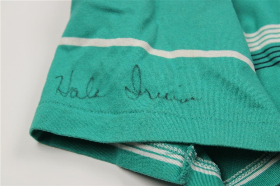Hale Irwin Signed Game Used Glove, Kapalua Visor & Kapalua Shirt (Large) JSA ALOA