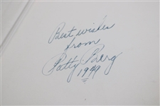 Patty Berg Signed 1941 'Golf: The Barnes Sports Library' Book JSA ALOA