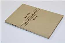Patty Berg Signed 1941 'Golf: The Barnes Sports Library' Book JSA ALOA