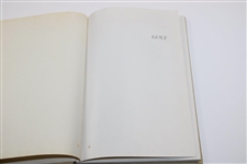 Patty Berg Signed 1941 'Golf: The Barnes Sports Library' Book JSA ALOA