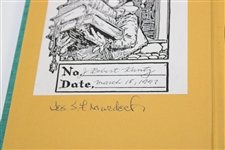 Bob Kuntz' Personal Copy of 1968 'The Library of Golf' Signed by Joseph Murdoch