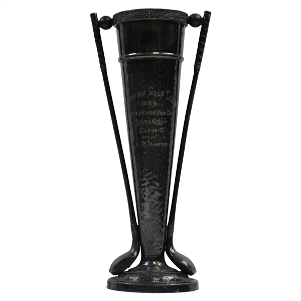 1925 Sandview Golf Club Independent Day Tournament Trophy Won by S.A. Marks