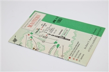 1965 Masters Tournament Spectator Guide - Jack Nicklaus Winner