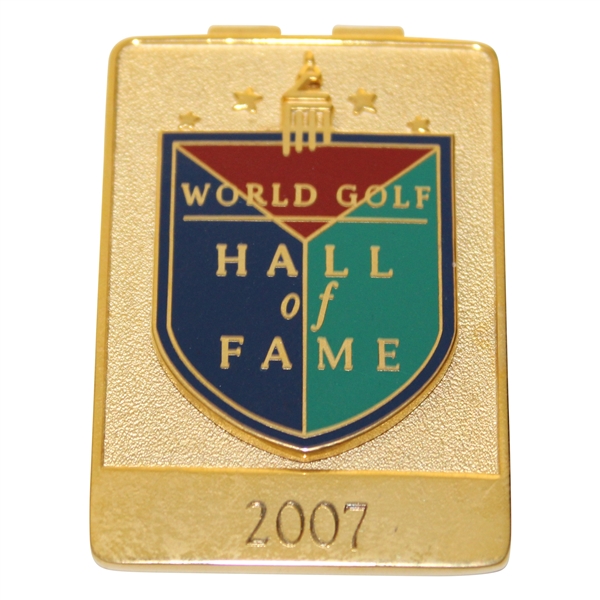 2007 World Golf Hall of Fame Money Clip in Box