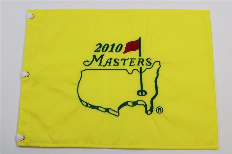 2010, 2012, 2014 & 2018 Masters Tournament Embroidered Flags