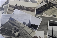 104 Original Walter Hagen Personal Vacation Photos - Hunting, Golfing, Egypt, Boomerangs, etc.