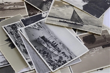 104 Original Walter Hagen Personal Vacation Photos - Hunting, Golfing, Egypt, Boomerangs, etc.