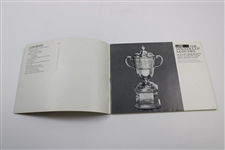 1973 Walker Cup at The Country Club Brookline Official Program
