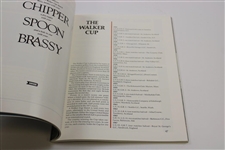 1985 Walker Cup at Pine Valley Golf Club Official Program