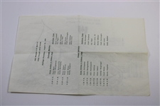 1985 Walker Cup at Pine Valley Golf Club Official Program