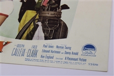 1953 'The Caddy' Movie 11x14 Lobby Card #5 - Actresses with Dean, Jerry with Golf Bag & Clubs