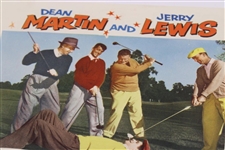 1953 'The Caddy' Movie 11x14 Lobby Card #7 - Hogan Teeing Off of Jerry Lewis
