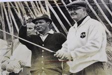 Arnold Palmer & Byron Nelson Oversize Grant Brooks Ryder Cup Photo