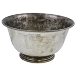1940-1953 Harvey C. Fruehauf Championship Sterling Silver Trophy - Wolferts Roost C.C.