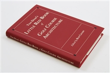 Tom Doak Signed 2017 'Little Red Book of Golf Course Architecture'