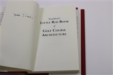 Tom Doak Signed 2017 'Little Red Book of Golf Course Architecture'