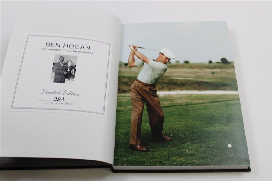 Ben Hogan : The Yardstick of Golfing Greatness' Ltd Ed #284/500 Book by Paul Daley