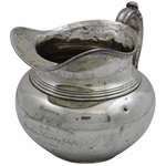 1903 Winchester Country Club Sterling Silver Pitcher Presented to Marshall C. Bouve