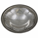 1929 Palm Beach GC South Florida Championship Runner-Up Sterling Silver Plate by A.R. Hakes 