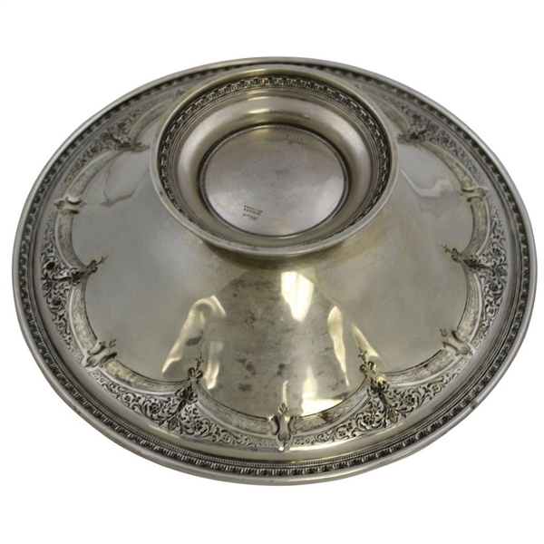 1929 Palm Beach GC South Florida Championship Runner-Up Sterling Silver Plate by A.R. Hakes 