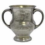 1901 Oconomowoc Country Club Mens Handicap Sterling Silver Trophy Cup 