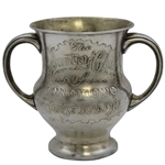 1901 Oconomowoc Country Club Men's Handicap Sterling Silver Trophy Cup 
