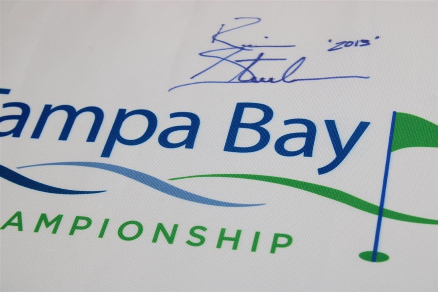Kevin Streelman Signed 2013 Tampa Bay Championship Flag - Winner JSA ALOA