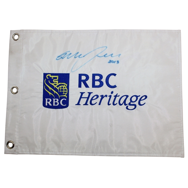 Graeme McDowell Signed 2013 RBC Heritage Flag JSA ALOA