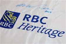 Graeme McDowell Signed 2013 RBC Heritage Flag JSA ALOA