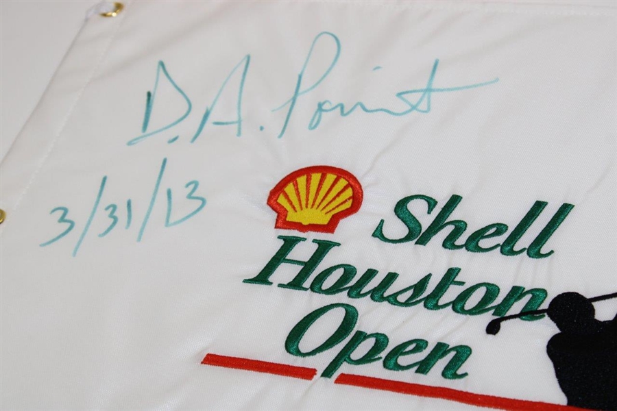 DA Points Signed Shell Houston Open with '3/31/13'Flag JSA ALOA