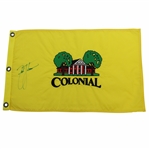 Zach Johnson Signed Colonial CC Flag - 2010 & 2012 Winner JSA ALOA