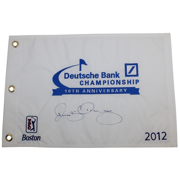 Rory McIlroy Signed 2012 Deutsche Bank Championship Flag - 5th Win JSA ALOA