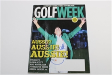 Watson, Scott, Leishman, Simpson & Singh Signed Golf World Magazines JSA ALOA