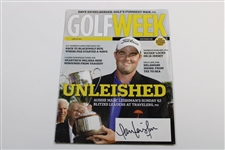 Watson, Scott, Leishman, Simpson & Singh Signed Golf World Magazines JSA ALOA