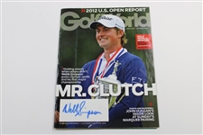 Watson, Scott, Leishman, Simpson & Singh Signed Golf World Magazines JSA ALOA
