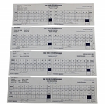 Hal Suttons 1998 TOUR Championship at East Lake GC Winning Official Scorecards JSA ALOA