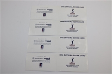Hal Sutton's 1998 TOUR Championship at East Lake GC Winning Official Scorecards JSA ALOA
