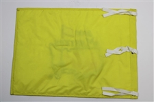 Vijay Singh Signed 2000 Masters Tournament Embroidered Flag JSA ALOA