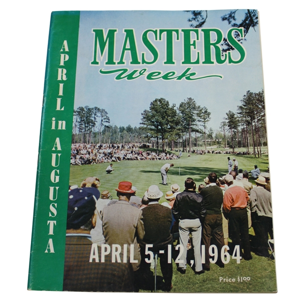 1964 Masters Week April in Augusta Magazine - Palmers Final Masters Win