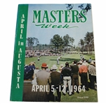 1964 Masters Week April in Augusta Magazine - Palmers Final Masters Win