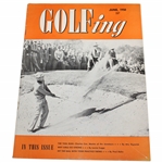 1950 GOLFing Magazine with Ben Hogan Cover - June